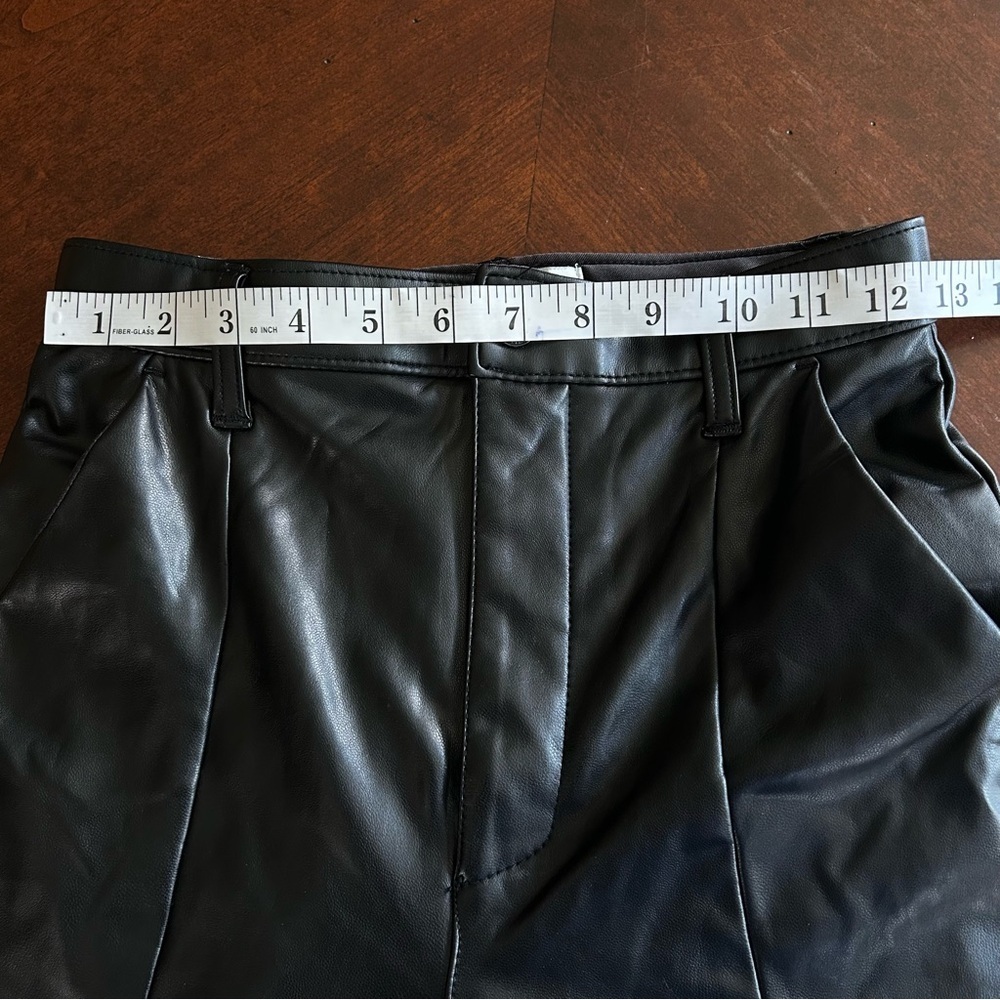 Abercrombie & Fitch | Ultra High Rise Skinny Faux Leather Pants - Picture 11 of 14